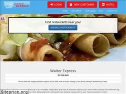 Sites similar to waiterexpress.net