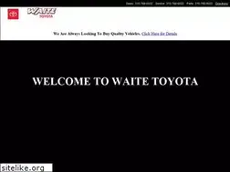 Sites similar to waitetoyota.com