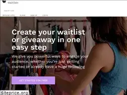 Sites similar to waitlistr.com