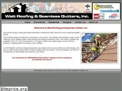 Sites similar to waitroofinginc.com