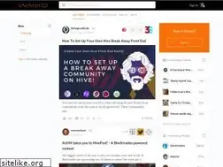 Sites similar to waiviodev.com