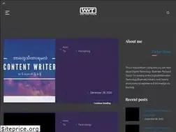 Sites similar to waiyanthwin.com