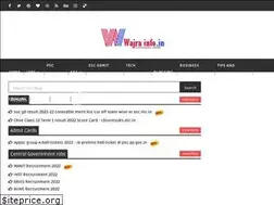 Sites similar to wajrainfo.in