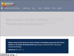 Sites similar to wakacje-artystyczne.pl