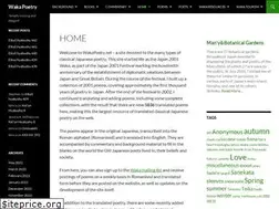 Sites similar to wakapoetry.net