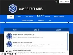 Sites similar to wakefc.com