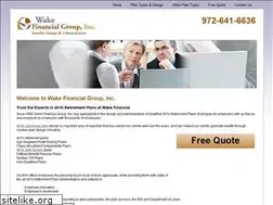 Sites similar to wakefinancial.com