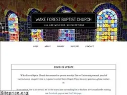 Sites similar to wakeforestbaptist.org
