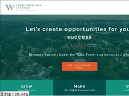 Sites similar to wakeforestchamber.org