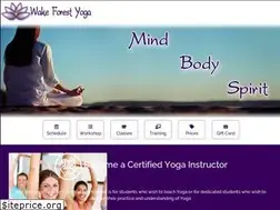 Sites similar to wakeforestyoga.com