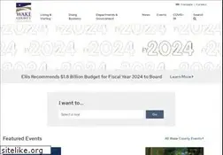 Sites similar to wakegov.com