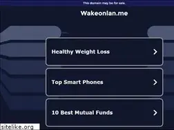 Sites similar to wakeonlan.me