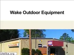 Sites similar to wakeoutdoorequipment.com