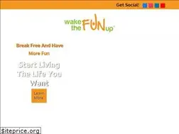 Sites similar to wakethefunup.com