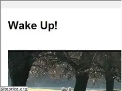Sites similar to wakeup.org