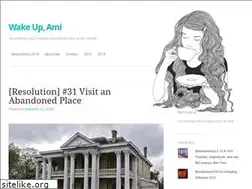 Sites similar to wakeupami.wordpress.com