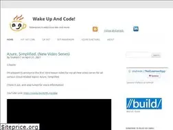 Sites similar to wakeupandcode.com