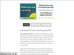 Sites similar to wakeupandlevelup.com