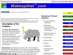 Sites similar to wakeupdiet.com