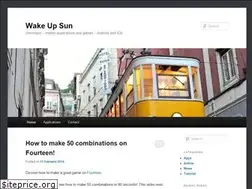Sites similar to wakeupsun.com