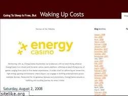 Sites similar to wakingupcosts.net