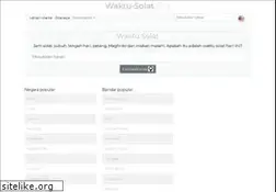 Sites similar to waktu-solat.org