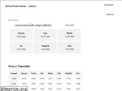 Sites similar to waktusholat.info