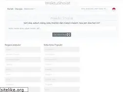 Sites similar to waktusholat.org