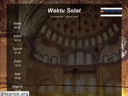 Sites similar to waktusolat.my