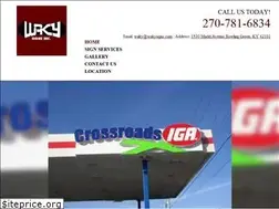 Sites similar to wakysignsbowlinggreen.com