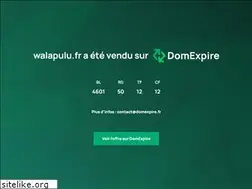 Sites similar to walapulu.fr