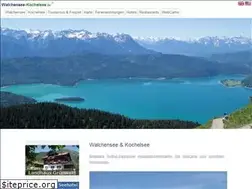 Sites similar to walchensee-kochelsee.de
