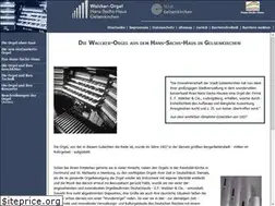 Sites similar to walcker-orgel-gelsenkirchen.de