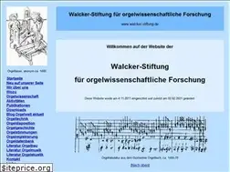 Sites similar to walcker-stiftung.de