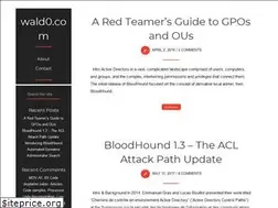Sites similar to wald0.com