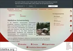 Sites similar to waldbuehne-schwarzenberg.de