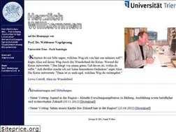 Sites similar to waldemar-vogelgesang.de