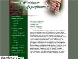 Sites similar to waldemar-zyszkiewicz.pl