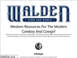 Sites similar to waldenfarmandranch.com