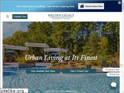 Sites similar to waldenlegacyapts.com