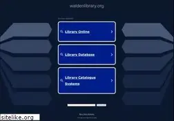 Sites similar to waldenlibrary.org