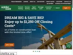 Sites similar to waldensavings.bank
