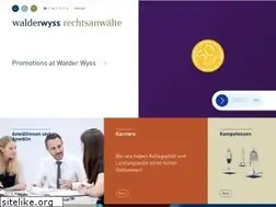 Sites similar to walderwyss.com
