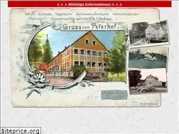 Sites similar to waldgaststaette-peterhof.de