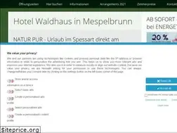 Sites similar to waldhaus-mespelbrunn.de