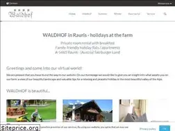 Sites similar to waldhof-rauris.at