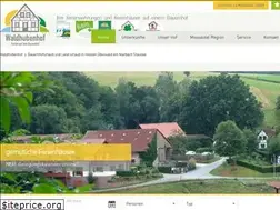 Sites similar to waldhubenhof.de