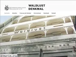 Sites similar to waldlust-denkmal.de