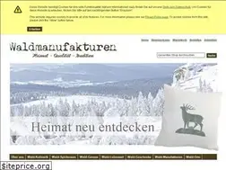 Sites similar to waldmanufakturen.de