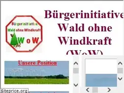 Sites similar to waldohnewindkraft.de